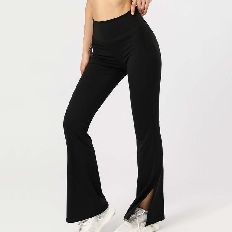 Flare Pant Bally Fitness Pants RYRJJ Women Seamless Flared