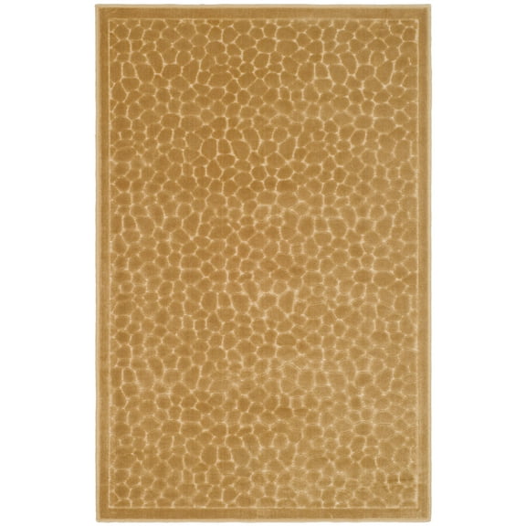 SAFAVIEH Martha Stewart Reptilian Spots Area Rug, Taupe, 2'7" x 4'