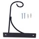 thumbnail image 4 of Soportes de pared de ganchos de hierro, soportes de pared de ganchos colgantes de estilo europeo para jardín,Ganchos colgantes Soportes de pared Soportes colgantes Ganchos de pared Ganchos de hierro S Higoodz Cocina, Decoración y Otros, 4 of 8