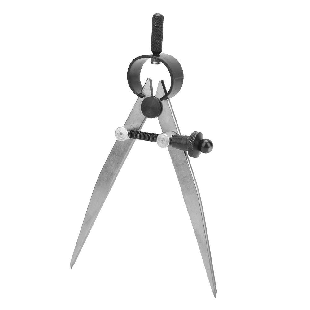 LYUMO Spring Divider Compass, 45 Steel Leather Craft Compass Wing