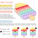 thumbnail image 3 of Soft Vent Toys Push Bubble Sensory Toys Juego de educación temprana para niños adultos Likrtyny juguetes de los niños, 3 of 9