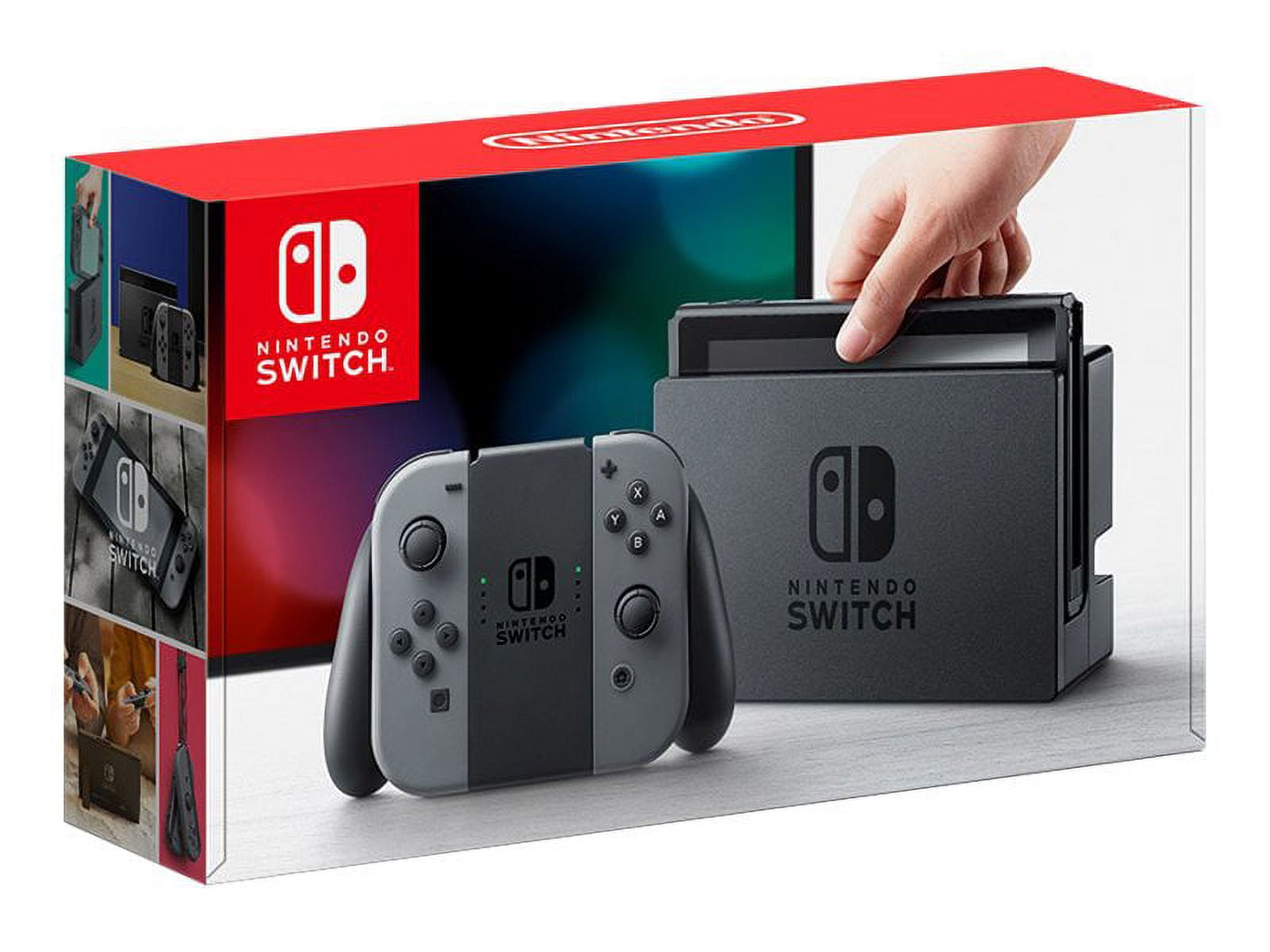 Nintendo Switch with Gray Joy-Con - Game console - Full HD Nintendo Switch with Gray Joy-Con - Game console - Full HD