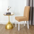 thumbnail image 1 of 2 Pcs Housse de Chaise de Salle à Manger Extensible Embossée, 1 of 1