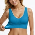 thumbnail image 5 of Women Casual Hollow Out Sport Bra - Breathable No Steel Ring Underwear, 5 of 5