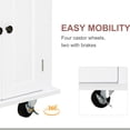 thumbnail image 3 of White MDF Kitchen Island | Spice and Towel Storage | Neat Kitchen Setup, 3 of 6