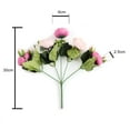 thumbnail image 6 of Happy date Artificial Flower Waterproof Vintage Bright Color Floral Arrangement Artificial Rose Flower Home Decoration Accessory, 6 of 8