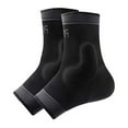 thumbnail image 2 of Protle Adjustable Foot Socks, Ankle Brace Compression Support Sleeve with Silicone Gel, Arch Support - Boosts Recovery from Joint Pain, Sprain, Plantar Fasciitis (Black-XLarge), 2 of 4