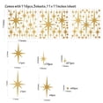 thumbnail image 2 of Pegatinas de pared de estrellas, pegatinas de pared para habitación de niñas (116 unidades), pegatinas de pared brillantes, pegatinas de estrellas adhesivas y despegables, 6 tamaños, 2 of 8