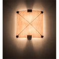 thumbnail image 1 of Meyda 115590 12 in. Maxton Wall Sconce, 1 of 1