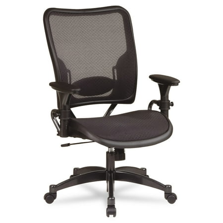 UPC: 0090234062608 | SPACE Seating Air Grid Seat Back Adj Arms and Lumbar Managers Chair