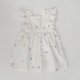 thumbnail image 1 of Vestido de princesa con bordado Floral para niña, traje infantil, trajes de hermana, ropa para bebé, vestido de manga voladora para niño, 1 of 6