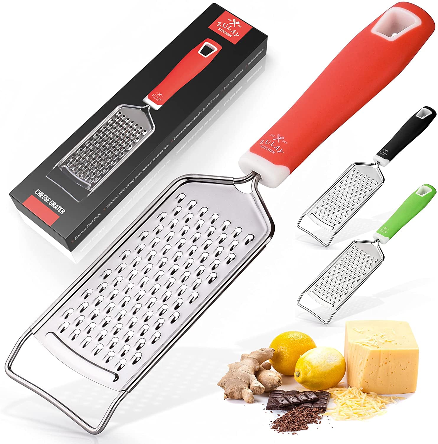 Bobasndm Cheese Graters for Kitchen Stainless Steel Handheld