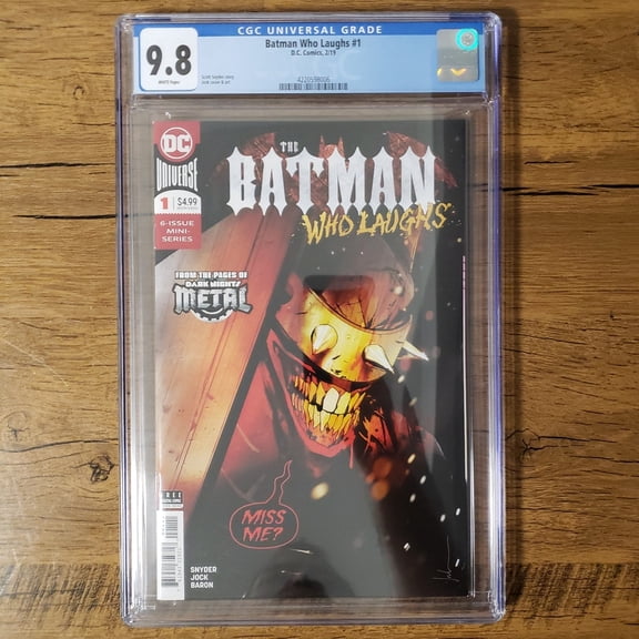 Batman Who Laughs #1 - CGC 9.8 Comic Book