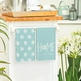 thumbnail image 4 of Blue Home Sweet Home Flowers Kitchen Towels Dish Towels, 18x26 Inch Summer Decoration Hand Towels Set of 2, 4 of 6
