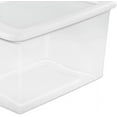 thumbnail image 4 of Sterilite Plastic 64 Qt Storage Box, Multicolor, 4 of 5
