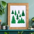 thumbnail image 6 of Tree Stencils Wall Decoration Template 11.8x11.8 inch Plastic Tree Drawing Painting Stencils Templates Square Reusable Stencils for Painting on Walls Furniture Crafts, 6 of 7