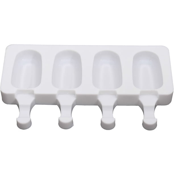 Injueey Molde para helado, portátil, reutilizable, lavable, Flexible, 4 rejillas, repuesto para el hogar, fabricante de palitos de hielo, accesorios de Type2 NO2 Injueey JJ24281-01B