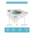 thumbnail image 4 of Quilts Queen Size Bedding Set, Blue Spring Floral Reversible Summer Quilt 3 Pieces, Summer Elegant Botanical Luxury Lightweight Bedspreads Coverlets with 2 Pillow Shams for All Seasons, 4 of 5