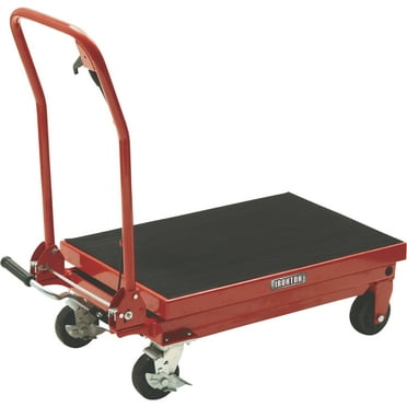 Ironton Hydraulic Table Cart, 1000-Lb. Capacity, 34-3/4in. Lift