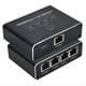 thumbnail image 5 of Divisor Gigabit RJ45 de 1000 Mbps, Adaptador Ethernet de 1 A 4, Conector LAN, Conmutador y Acoplador., 5 of 5