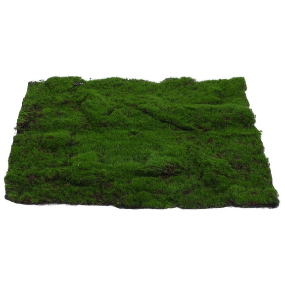 HAKIDZEL 1Pcs Plastic Artificial Grass Wall Panel for Outdoor Decor Square 11.8x7.9x0.39in