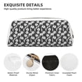 thumbnail image 4 of Uemuo Tulips Flowers Printed Leather Pencil Case, Pencil Pouch, Portable Pencil Bag, Pen Case for& Office, 4 of 7