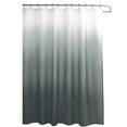 thumbnail image 2 of Ombre Textured Dark Gray Polyester Shower Curtain Set, 70" x 72" (13 Piece), 2 of 5
