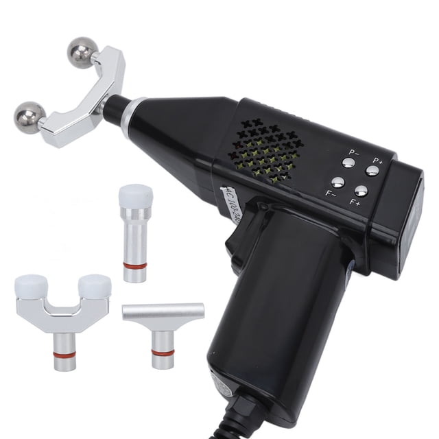 Spine Chiropractor, Strength Adjustable Ergonomic Electric Chiropractic Adjustment Tool Body Relax for Neck US Plug