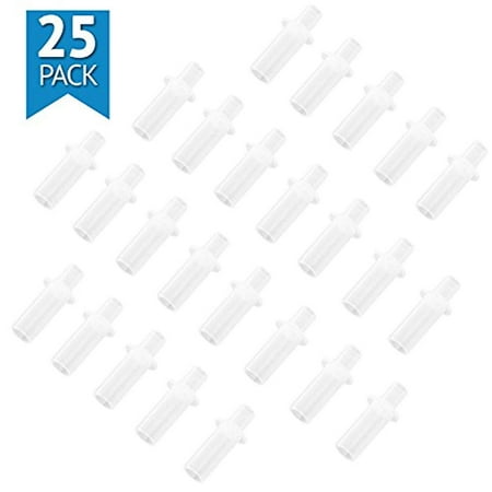 Ivation 25 Replacement Mouthpieces for Ivation IVABRT05 Personal Portable Breathalyzer Alcohol