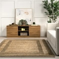 thumbnail image 6 of nuLOOM Linnett Farmhouse Bordered Jute Area Rug, 4' x 6', Linnett Natural, 6 of 8