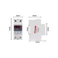 thumbnail image 2 of Intelligent voltage and current limiter, adjustable automatic intelligent overvoltage and undervoltage display (40A 110V)., 2 of 5