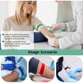 thumbnail image 2 of Paquete de 6 torniquetes, torniquetes elásticos, primeros auxilios médicos, banda con hebilla de torniquete de emergencia, torniquetes ajustables de liberación rápida para primeros auxilios para hemo, 2 of 5