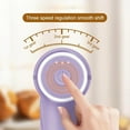 thumbnail image 2 of Mini Wireless Household Electric Egg Beater, Rechargable Handheld Egg Beater, with 3 Speed Modes, Detachable, Rechargeable, for Baking, Eggs, Cakes(Purple-A), 2 of 6