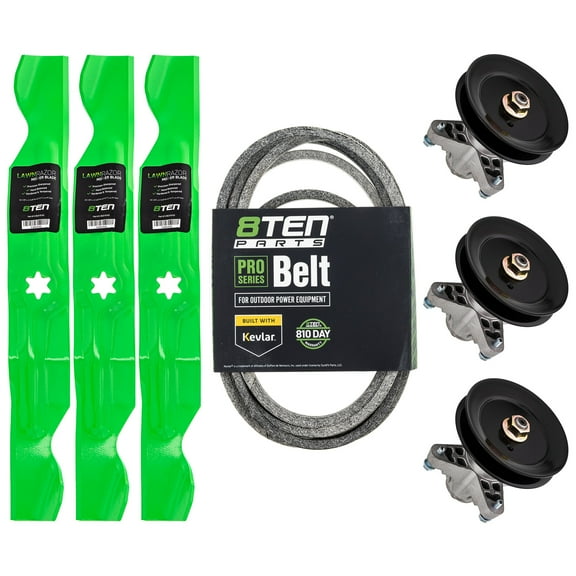 8TEN Deck Blade Spindle Belt Kit for Cub Cadet i1050 50-inch 918-04125 MK1009574