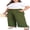 Army Green, variant on WUJINXIA Womens Plus Size High Waist Drawstring Wide Leg Palazzo Pants Casual Daily Trousers With Pockets 1X-5X