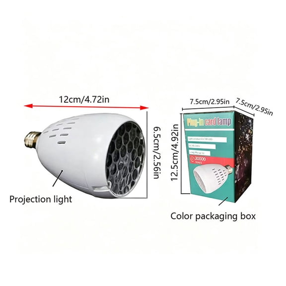 Christmas Projection Light, Rotating Holiday LED Projector Lamp With Festive Pattern Slides, Indoor Wall Decor Accent Light For Christmas Party Projector Light