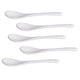 thumbnail image 3 of 10 Piezas Cucharas de Huevo de Porcelana Blanca Cucharas de Cerámica Cuchara de Café Cuchara de Postre Cuchara de Moca Cuchara de Servir de Salsa, 3 of 8