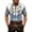 A#Navy882, variant on Men's Plaid Print Wildlife Embroidery Shirts Short Sleeve Oktoberfest Outdoor Party Button Down Tops