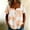 Orange, variant on Comfy Shirts for Women Dressy Square Neckline Floral Short Sleeve Button Down Blouse Going Out Ladies Loose Tees Womens Summer Tops Yellow XL