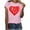 Pink 3, variant on BLVB Valentine Day Shirts for Women Crewneck Love Heart Girlfriend Valentines Gift Tshirt Graphic Short Sleeve Tee Tops