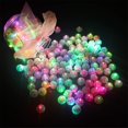 thumbnail image 5 of 60 Pieces Led Round Balloon Lamp Flash Ball Lamp For Home Party Christmas Decoration (color: Colored), 5 of 5