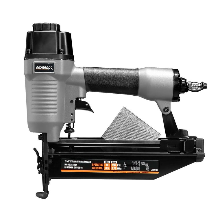 NuMax SFN64 Pneumatic 16-Gauge 2-1/2 NuMax SFN64 Pneumatic 16-Gauge 2-1/2