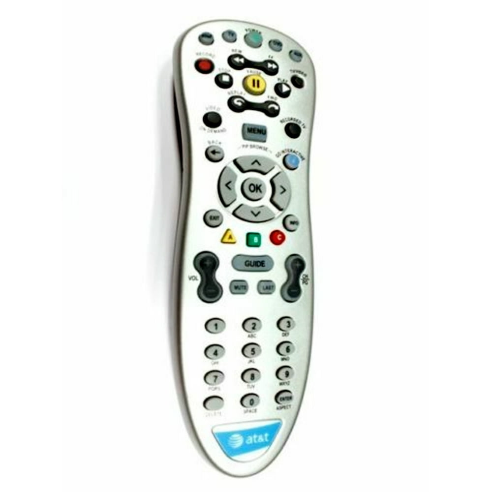 AT&T RC1534801 U-Verse TV Remote Control (Renew) - Walmart.com ...