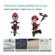 thumbnail image 4 of Triciclo Evolutivo The Baby Shop  con asiento giratorio y torreta con luz Rojo -, 4 of 8