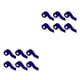 thumbnail image 2 of Cinta de kinesiología Wosthever 6 rollos protección muscular efectiva azul 3.8 cm * 5m 2Conjunto, 2 of 6