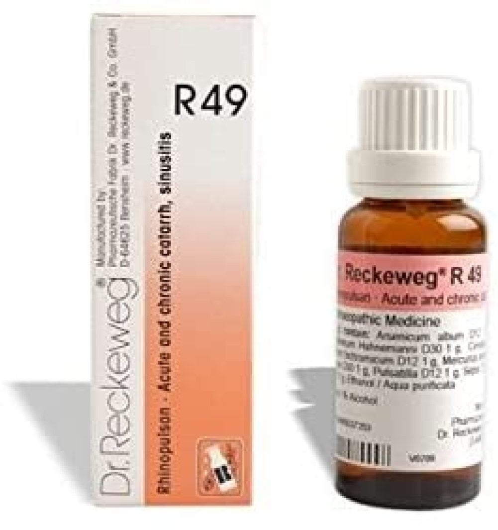 Dr.Reckeweg Germany R49 Sinus Drops Pack Of 3