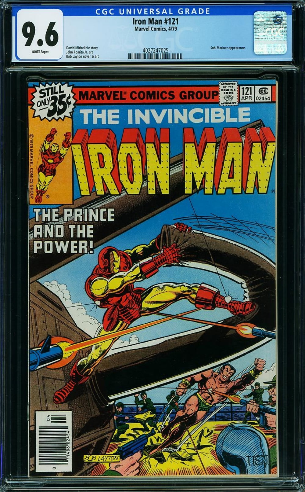 Iron Man #121 - CGC 9.6 Comic Book