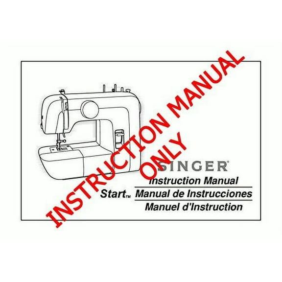 Singer 1525 Sewing Machine/Embroidery/Serger Owners Manual