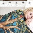 thumbnail image 3 of COMIO  Floral Blanket,Tree of Life Original Design Super Soft Flannel Throw Blanket for Bed Sofa, 3 of 6