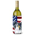 thumbnail image 1 of ""Caroline'S Treasures Papillon Patriótico Abrazadera De Botella Decorativa 750 Ml Multicolor"", 1 of 1
